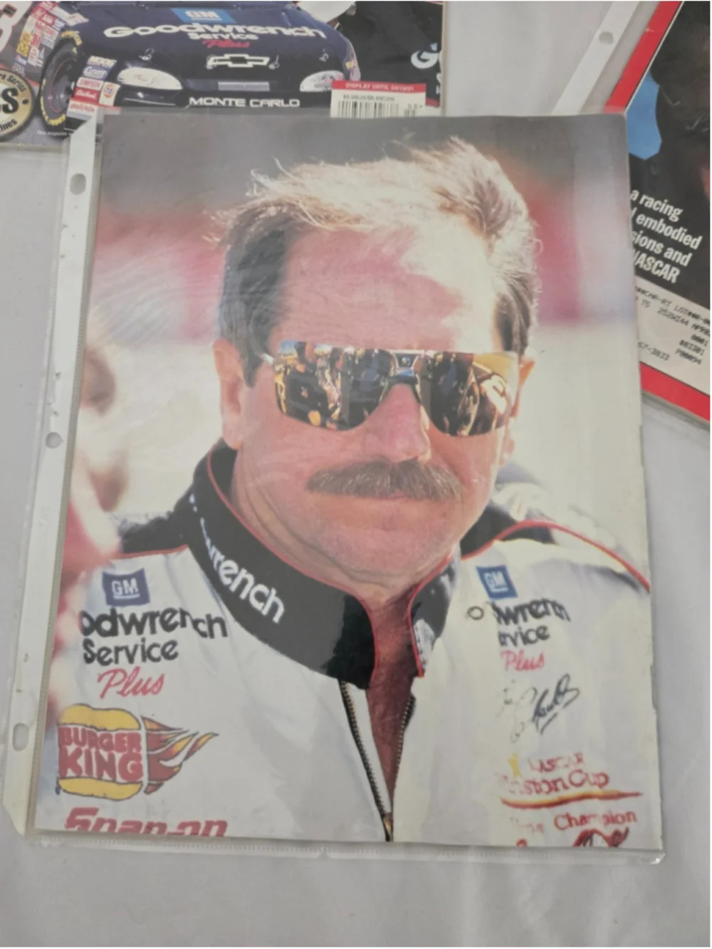 Lot of 3 Vintage Dale Earnhardt Magazines - Times & Nascars Greatest Driver
